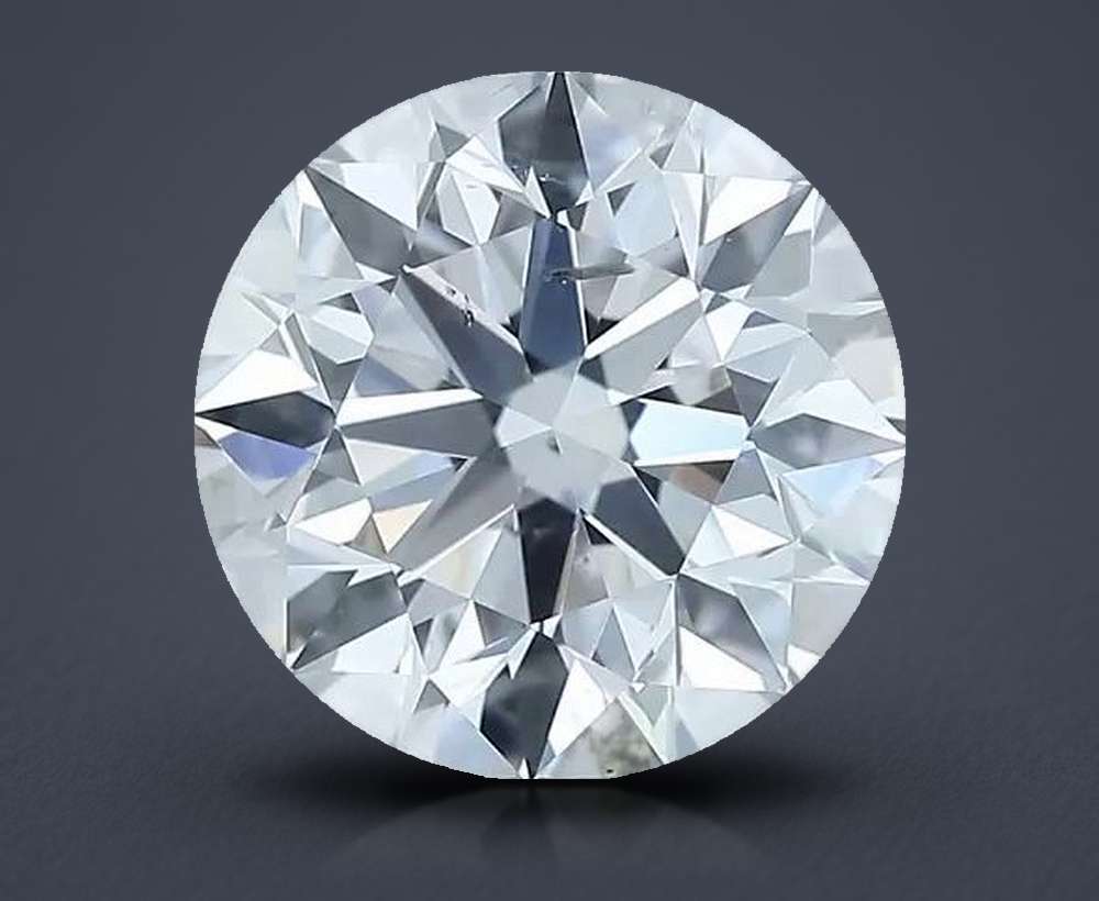 2.70 Carat Round Natural Diamond