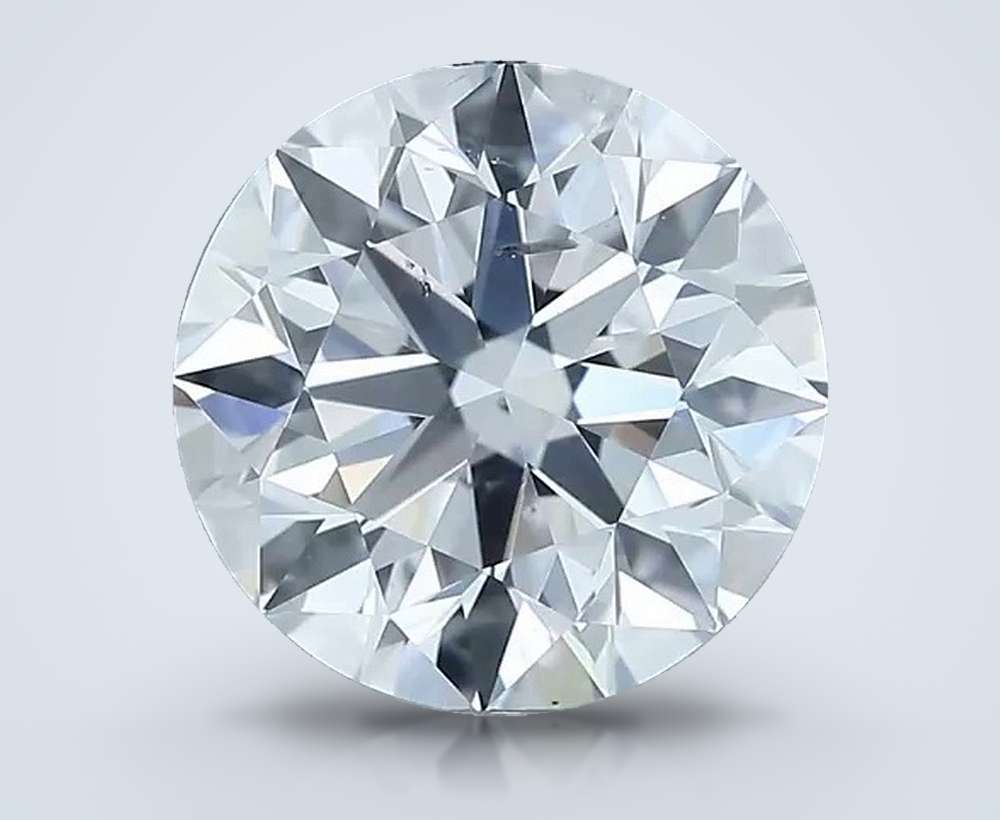2.70 Carat Round Natural Diamond