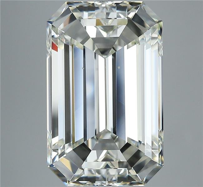 10.07ct K VS2 Rare Carat Ideal Cut Emerald Diamond