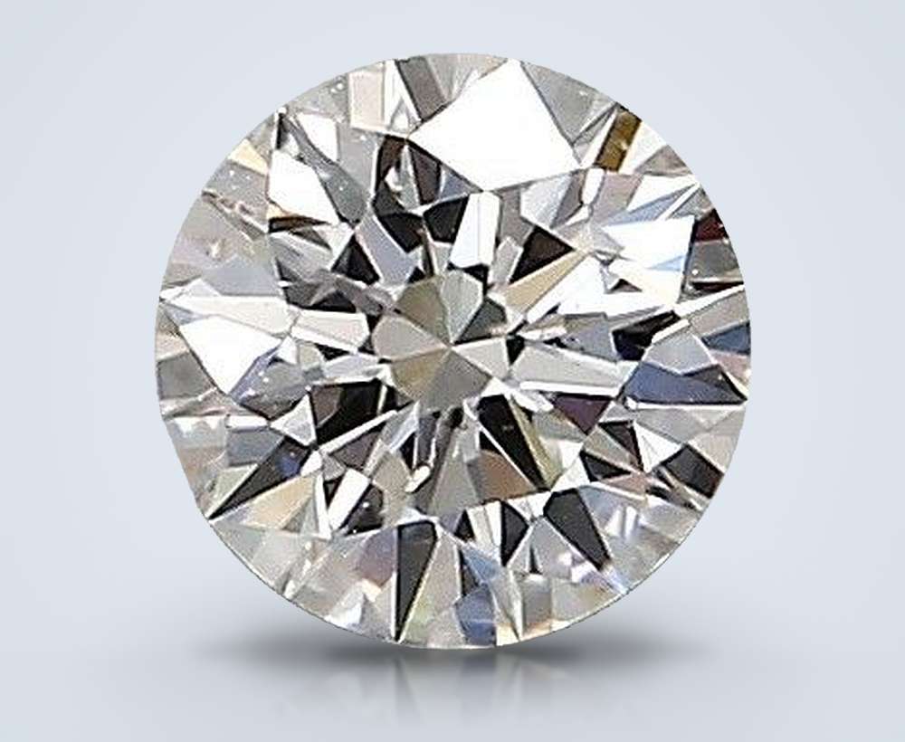0.51 Carat Round Natural Diamond