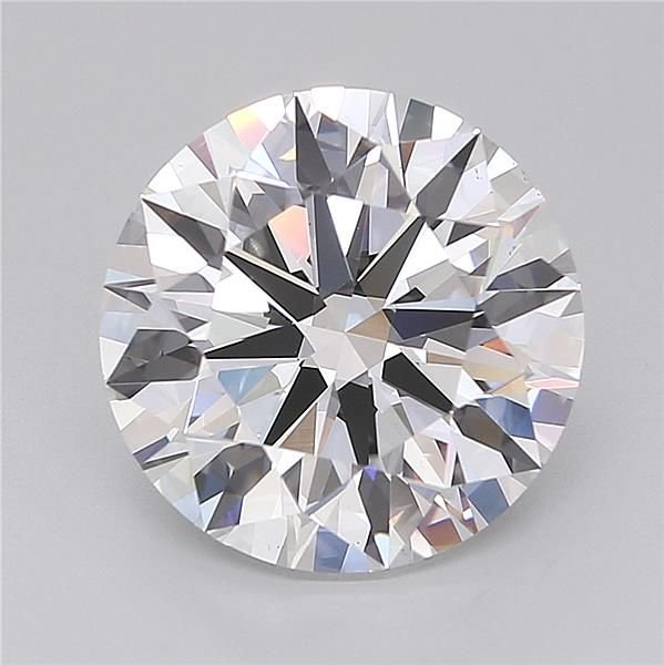 5.54ct E VS1 Rare Carat Ideal Cut Round Lab Grown Diamond