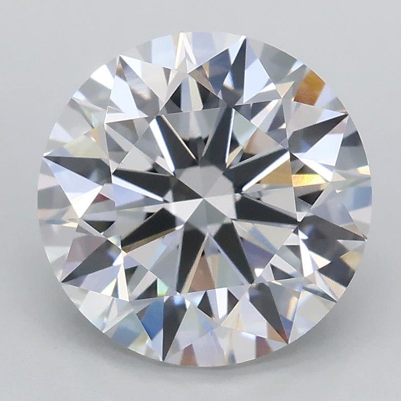 2.46ct E VVS2 Rare Carat Ideal Cut Round Lab Grown Diamond