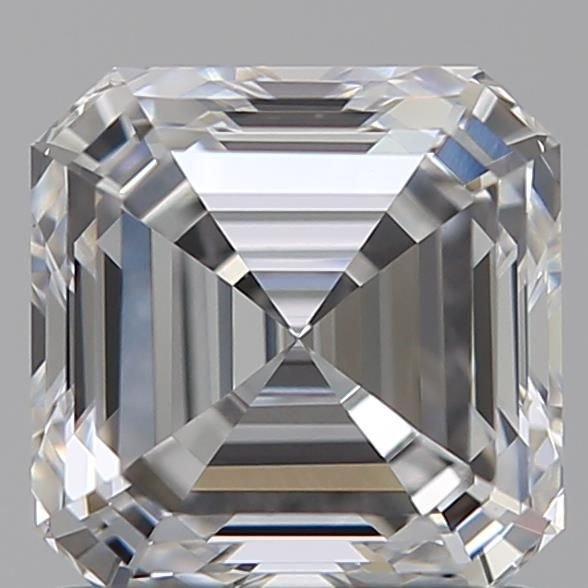 1.28ct E VS1 Rare Carat Ideal Cut Asscher Lab Grown Diamond