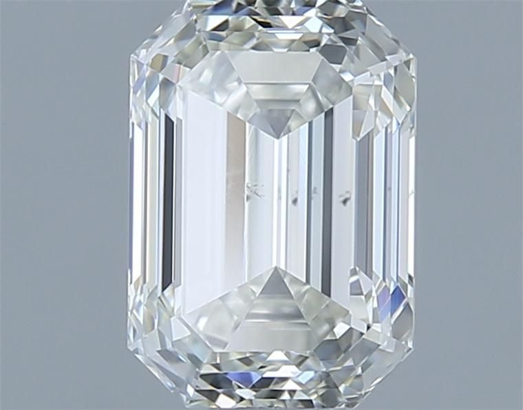 1.00ct K SI1 Very Good Cut Emerald Diamond