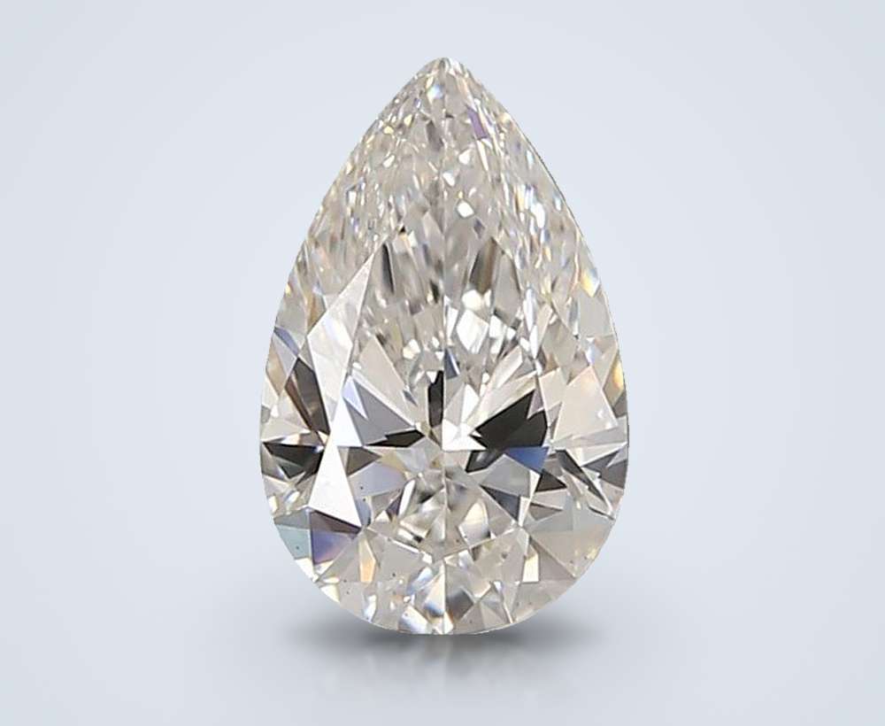 1.60 Carat Pear Lab Diamond