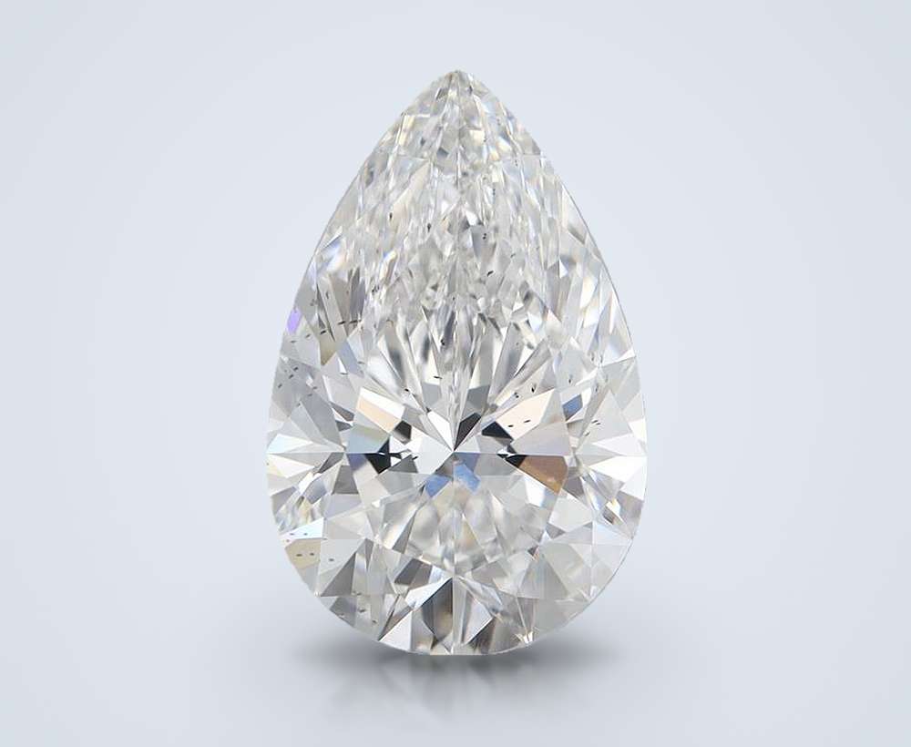 7.02 Carat Pear Lab Diamond