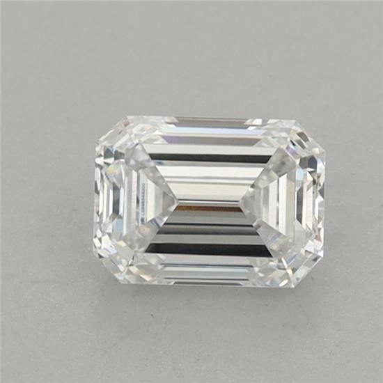 0.70ct D VS2 Excellent Cut Emerald Lab Grown Diamond