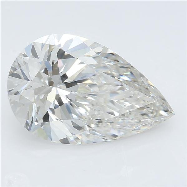 2.16ct H VVS2 Rare Carat Ideal Cut Pear Lab Grown Diamond