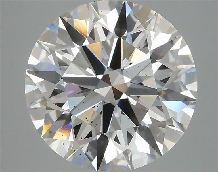 5.19ct G SI1 Rare Carat Ideal Cut Round Lab Grown Diamond