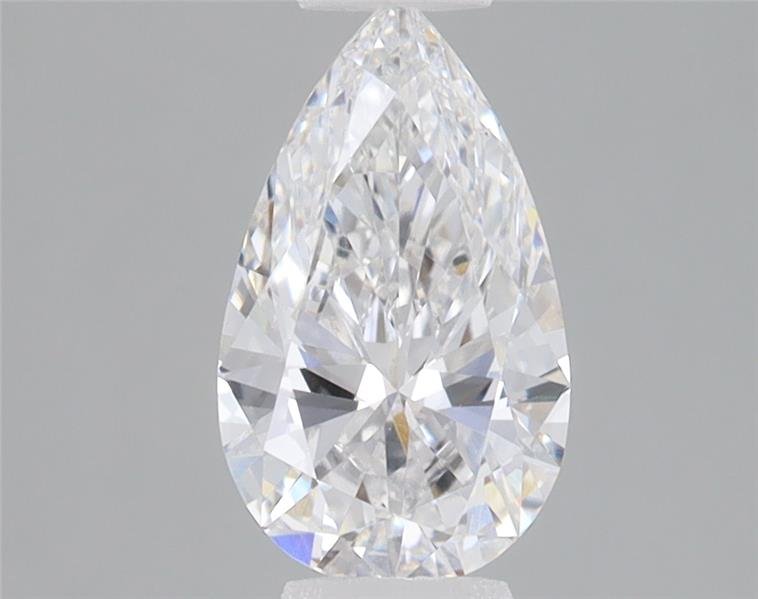 0.84ct E VS2 Rare Carat Ideal Cut Pear Lab Grown Diamond