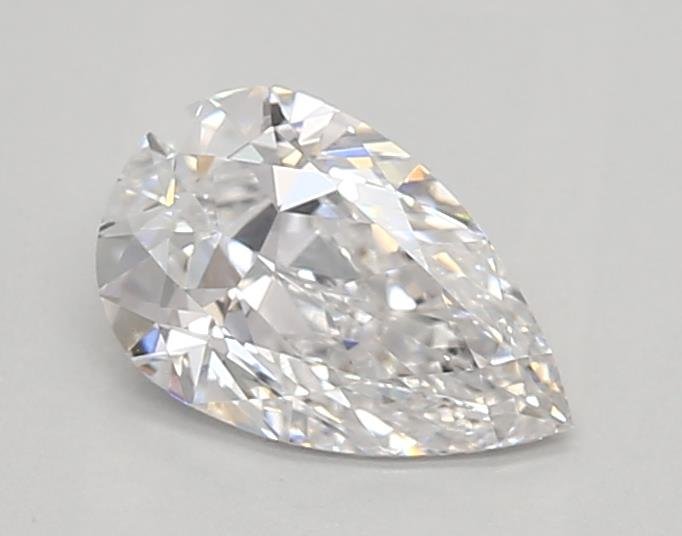 0.77ct D VVS2 Rare Carat Ideal Cut Pear Lab Grown Diamond