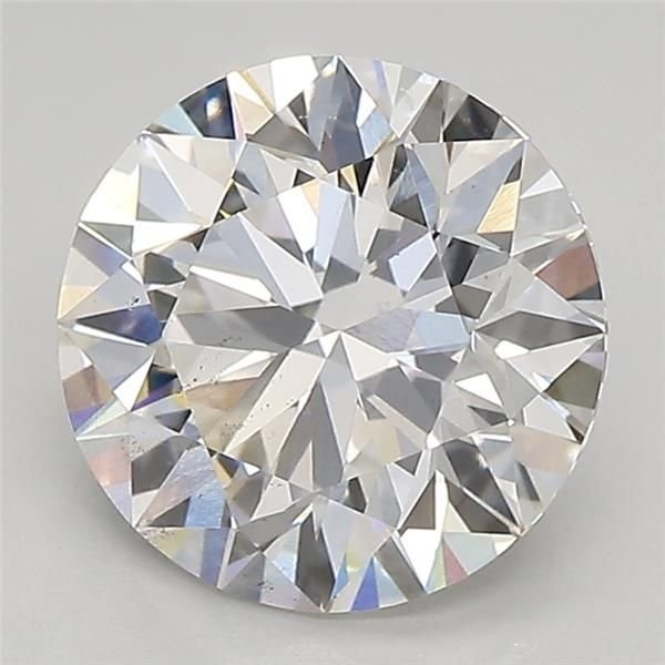 2.75ct F VS2 Rare Carat Ideal Cut Round Lab Grown Diamond