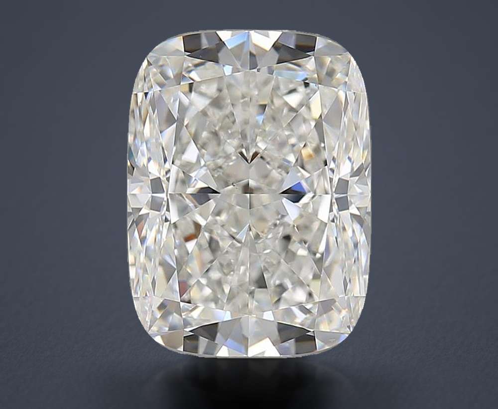 3.50 Carat Cushion Natural Diamond