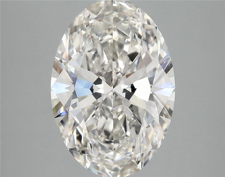 3.91 Carat Oval Lab Diamond