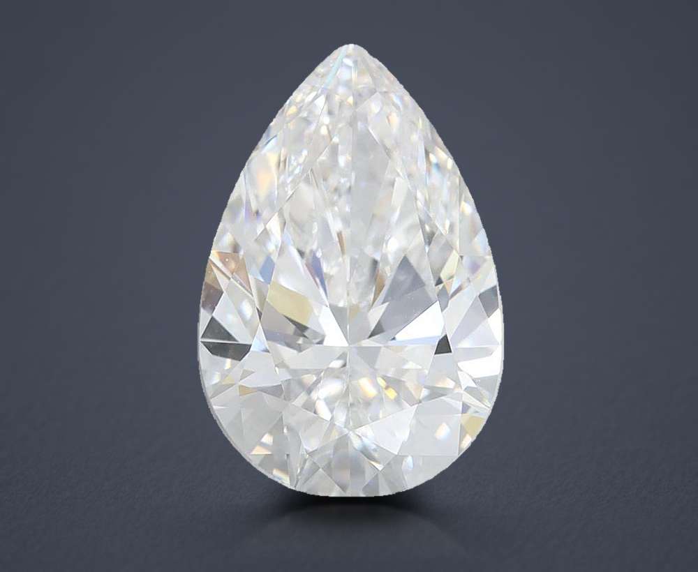 3.30 Carat Pear Lab Diamond