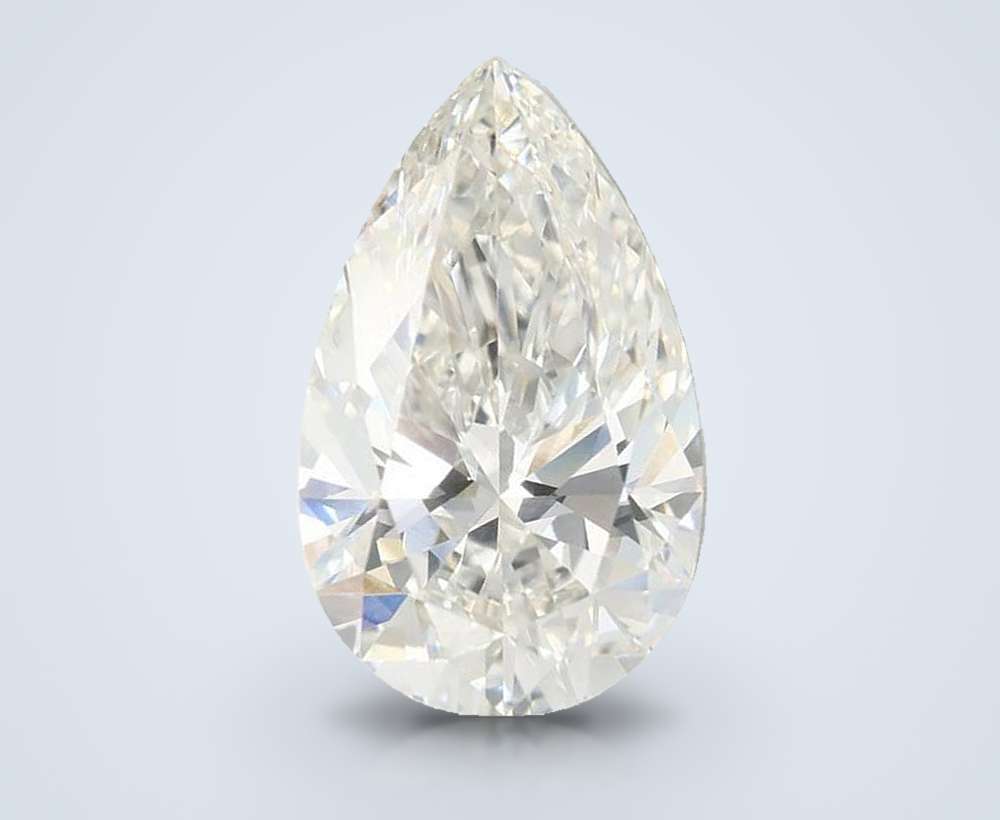 5.05 Carat Pear Lab Diamond