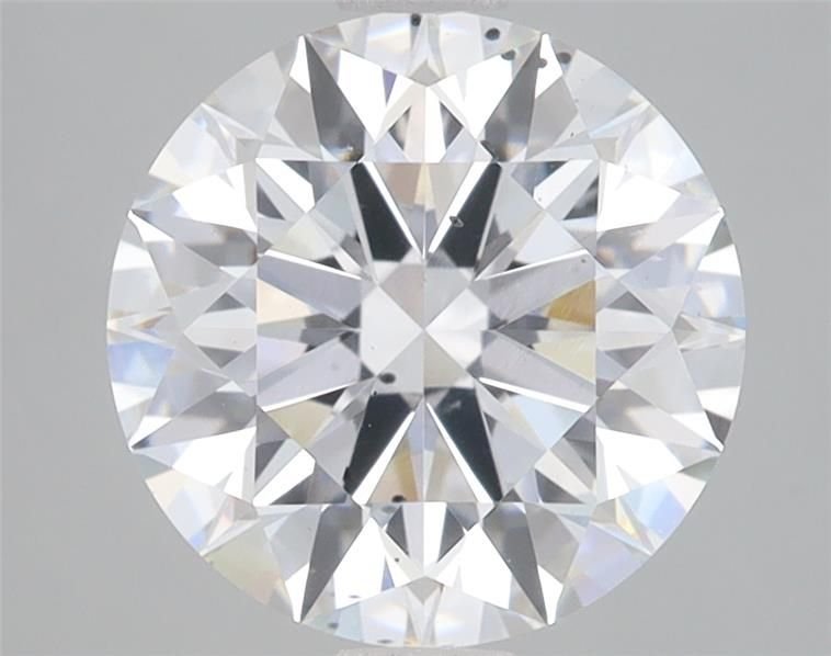3.08ct E SI1 Rare Carat Ideal Cut Round Lab Grown Diamond