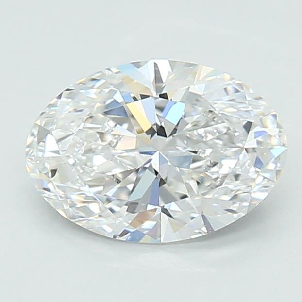 1.09ct D VS1 Rare Carat Ideal Cut Oval Lab Grown Diamond