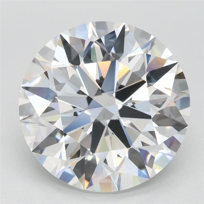 4.48ct D VVS1 Rare Carat Ideal Cut Round Lab Grown Diamond