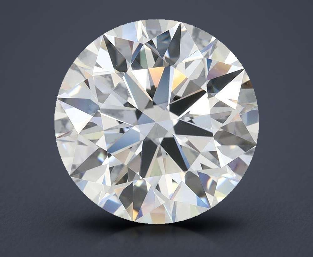 4.48 Carat Round Lab Diamond