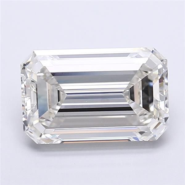 4.85ct G VS1 Rare Carat Ideal Cut Emerald Lab Grown Diamond