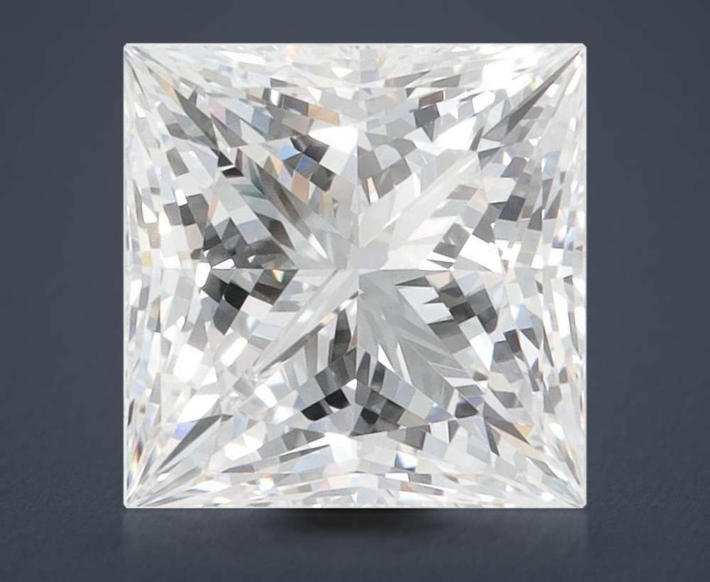 4.00 Carat Princess Lab Diamond