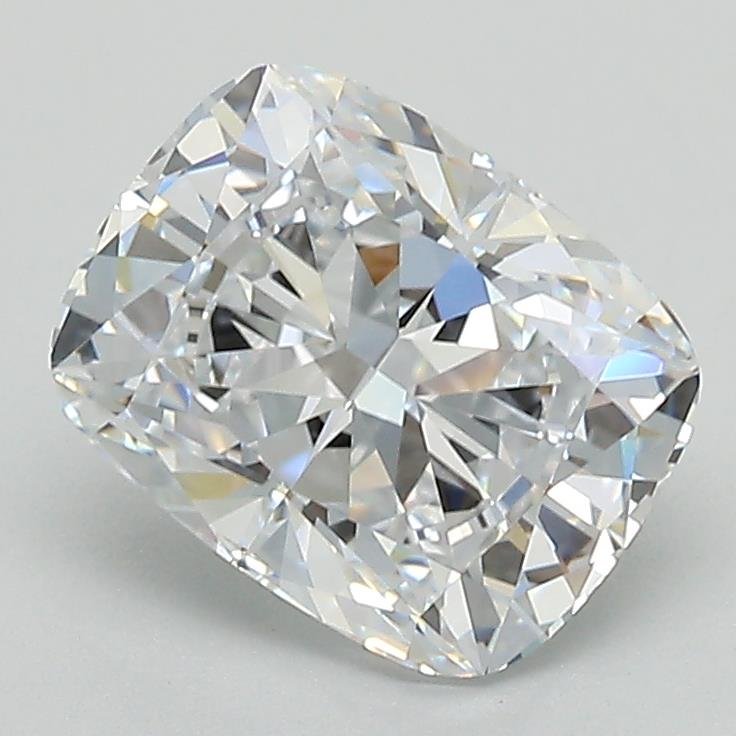 2.09ct E VVS1 Very Good Cut Cushion Lab Grown Diamond