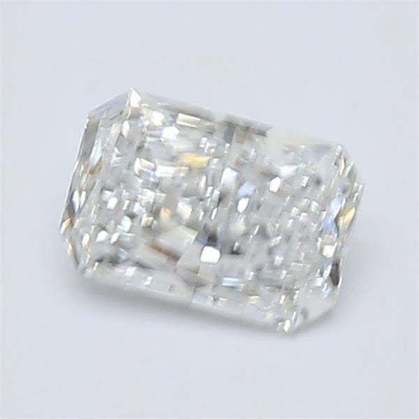 0.76ct D VVS2 Rare Carat Ideal Cut Radiant Lab Grown Diamond