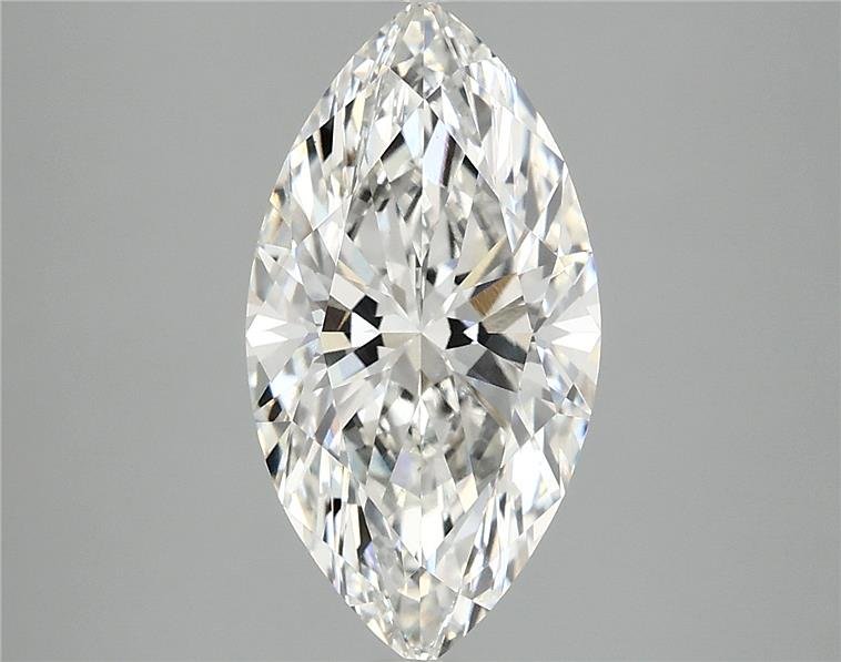 2.82ct G VS1 Rare Carat Ideal Cut Marquise Lab Grown Diamond