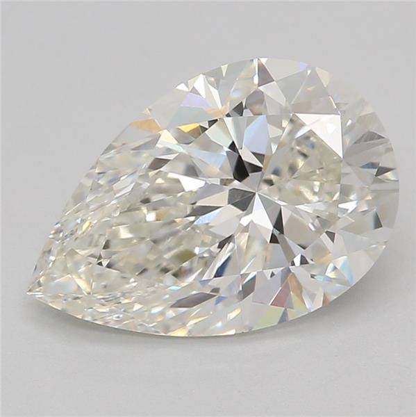 1.58ct H VS1 Rare Carat Ideal Cut Pear Lab Grown Diamond