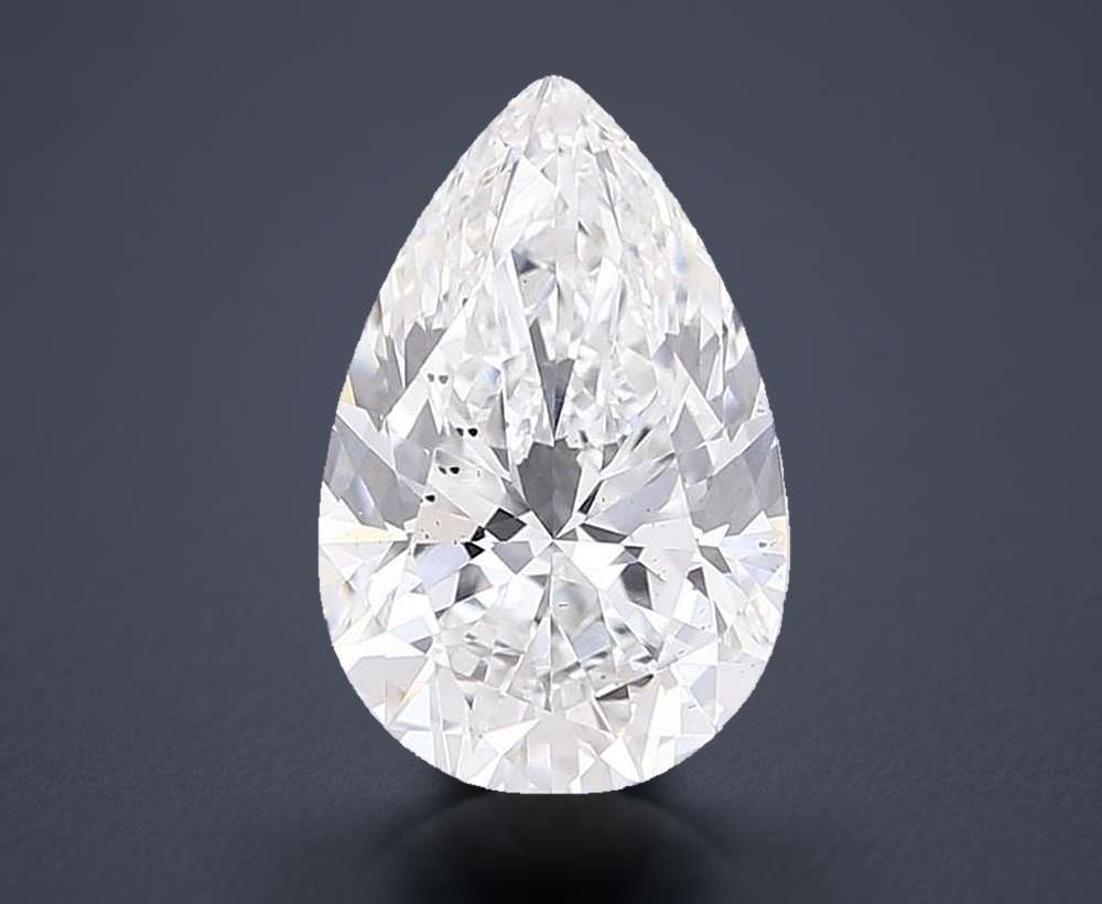 3.51 Carat Pear Lab Diamond
