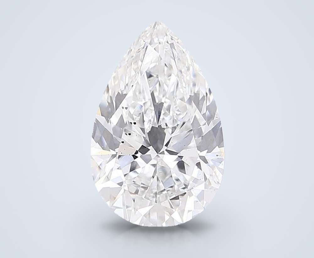 3.51 Carat Pear Lab Diamond