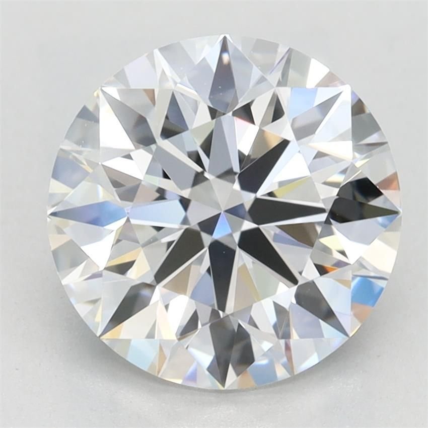 2.57ct D VVS1 Rare Carat Ideal Cut Round Lab Grown Diamond
