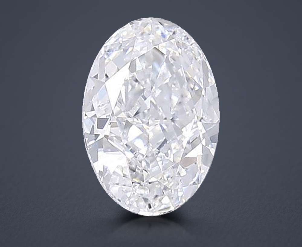 3.32 Carat Oval Lab Diamond