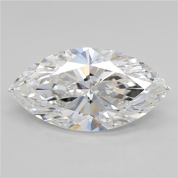 4.01ct F VS1 Rare Carat Ideal Cut Marquise Lab Grown Diamond