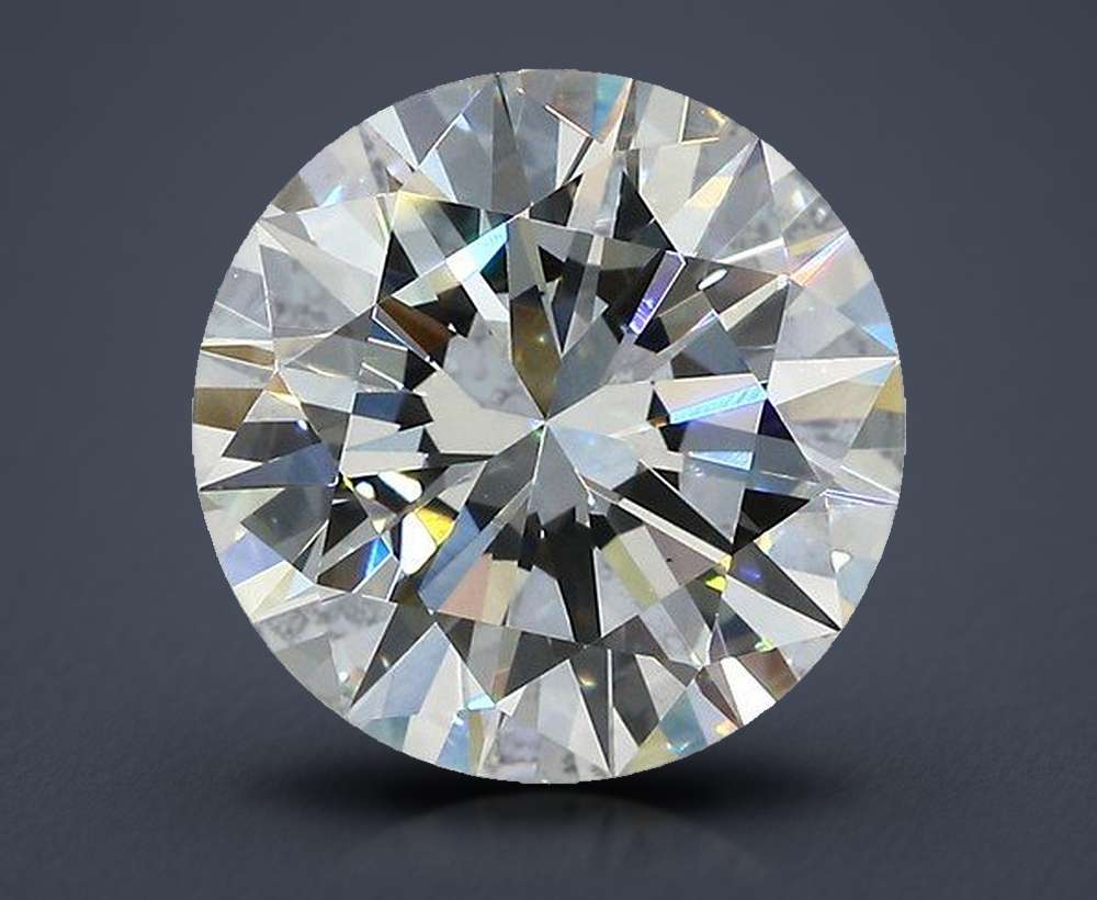 3.38 Carat Round Natural Diamond
