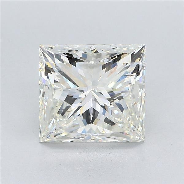 4.11ct I SI2 Excellent Cut Princess Diamond