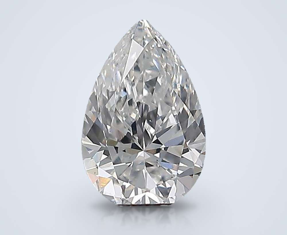 0.70 Carat Pear Natural Diamond