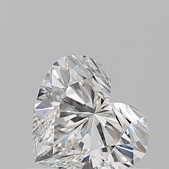 0.51ct H SI1 Rare Carat Ideal Cut Heart Diamond