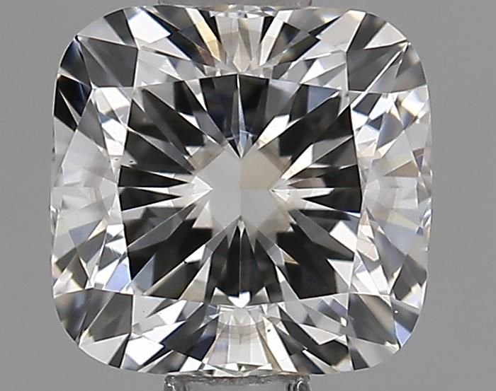 0.91ct G SI1 Rare Carat Ideal Cut Cushion Lab Grown Diamond