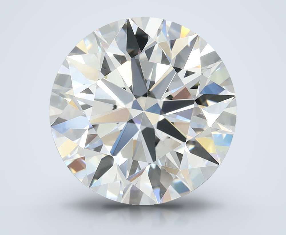 4.06 Carat Round Lab Diamond