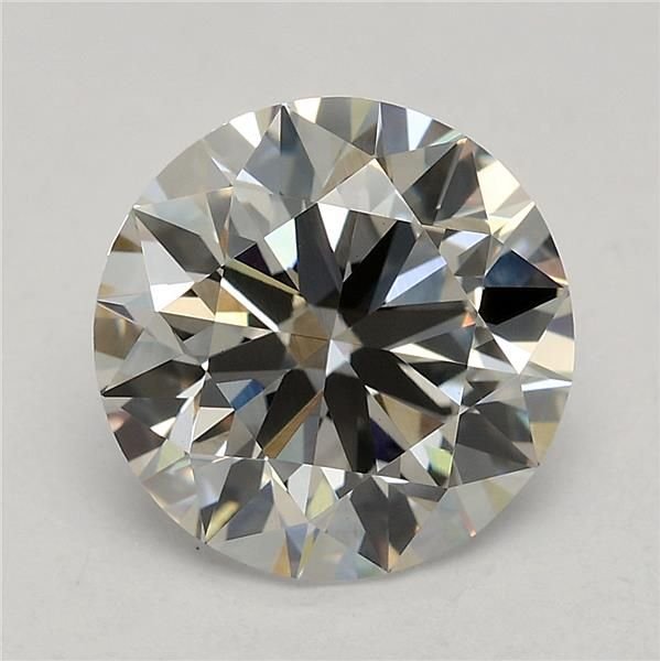 2.51ct H VVS2 Rare Carat Ideal Cut Round Lab Grown Diamond