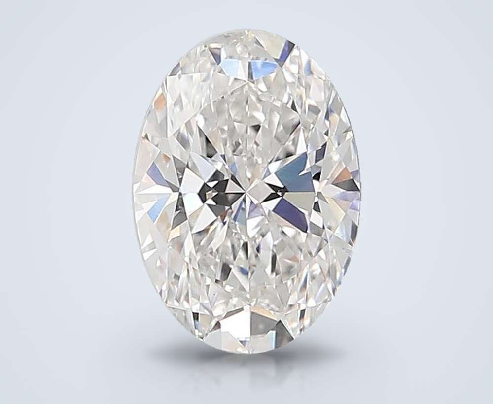 3.75 Carat Oval Lab Diamond