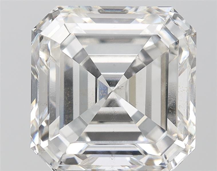 5.01ct G SI1 Rare Carat Ideal Cut Asscher Lab Grown Diamond