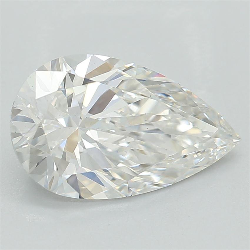 1.02ct F VS1 Rare Carat Ideal Cut Pear Lab Grown Diamond