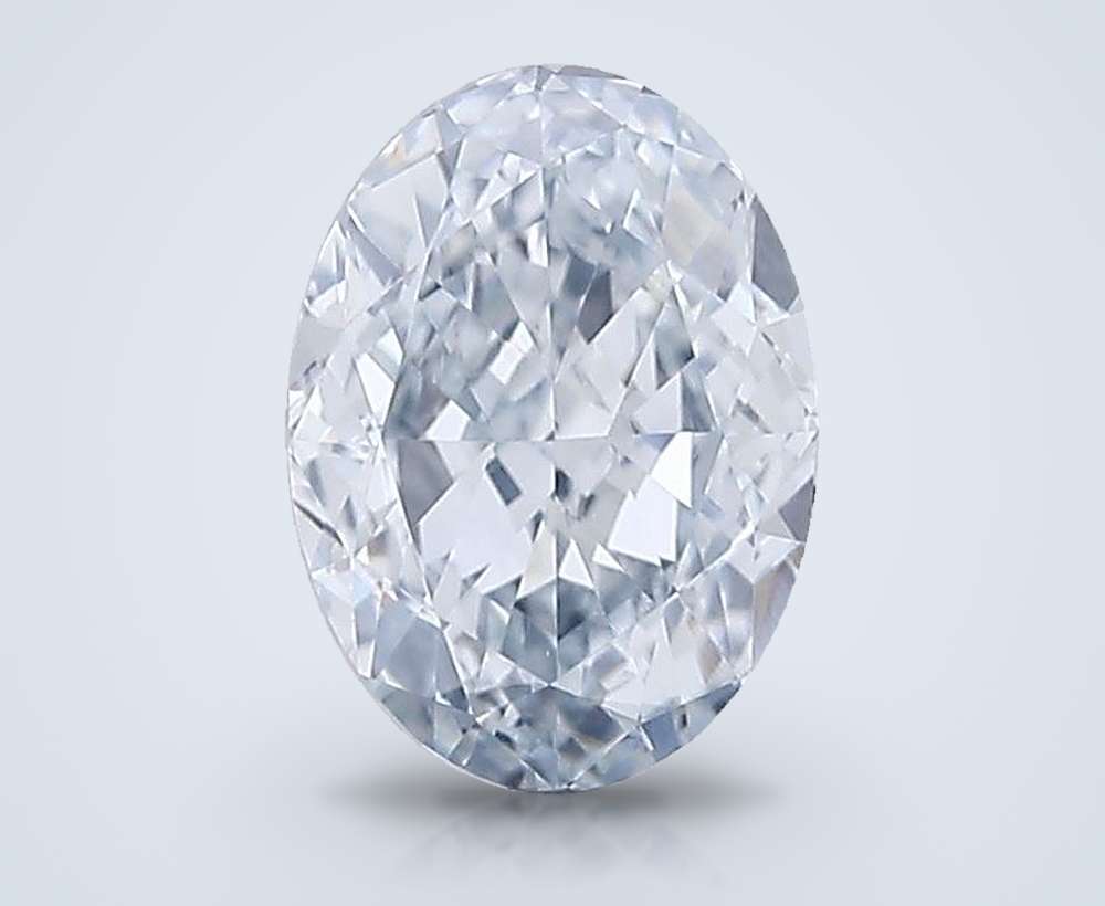 1.00 Carat Oval Lab Diamond