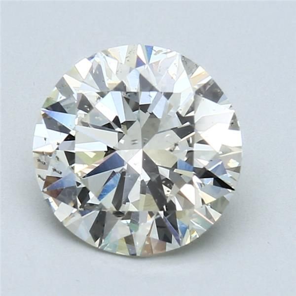 2.50ct K SI2 Rare Carat Ideal Cut Round Diamond