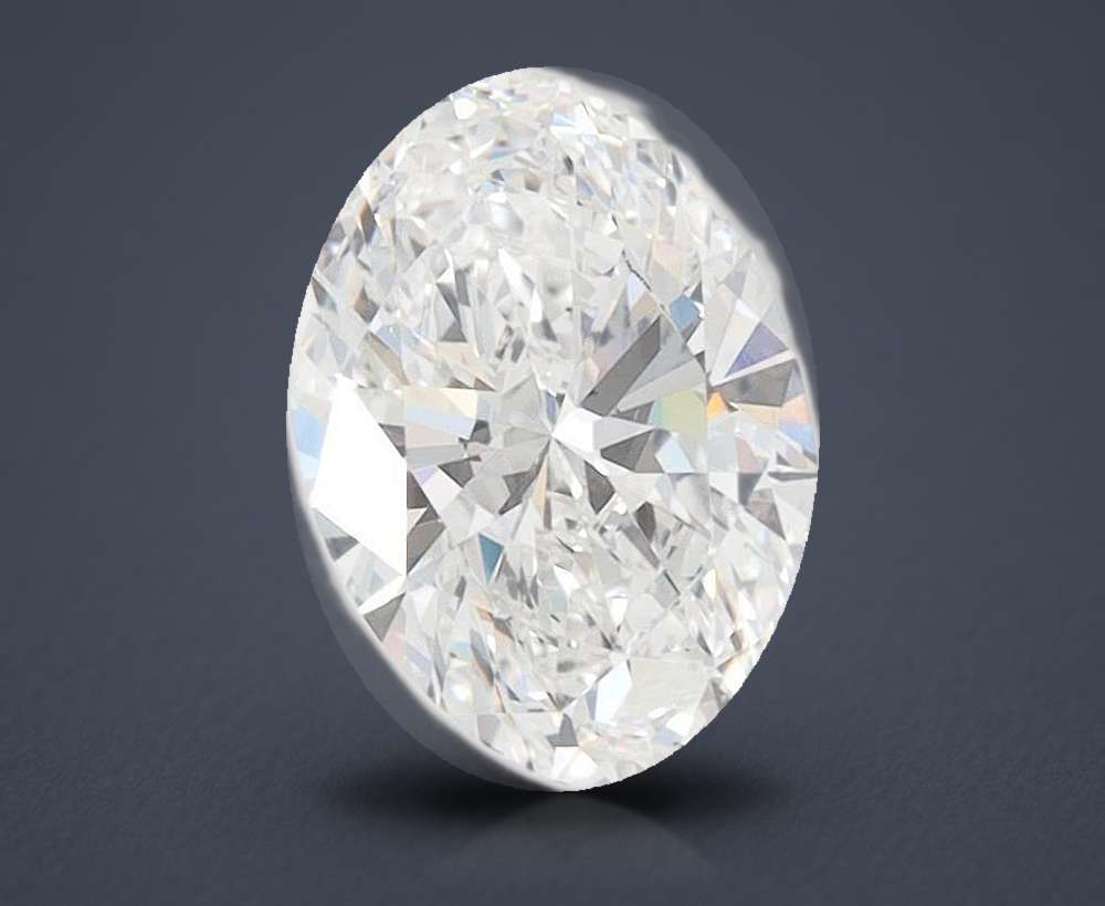 1.57 Carat Oval Lab Diamond