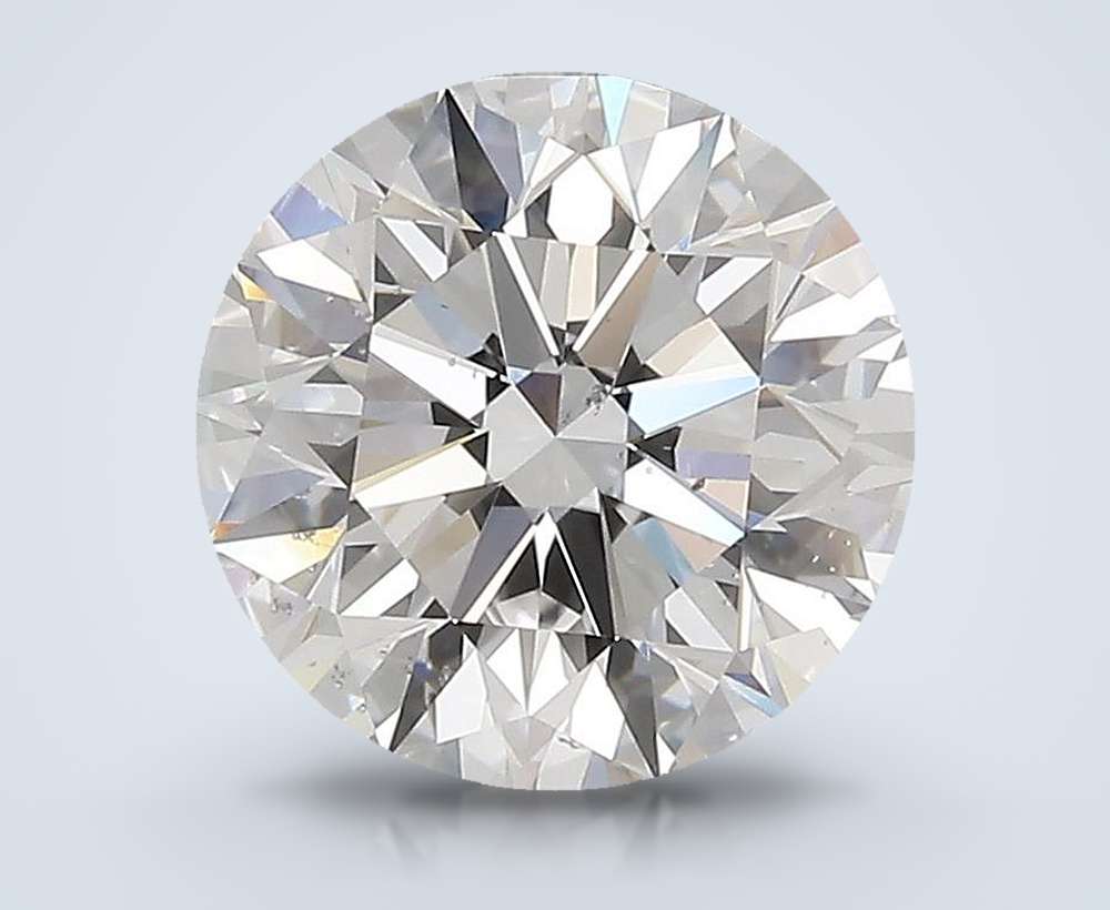 3.00 Carat Round Natural Diamond