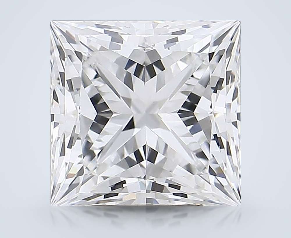 3.92 Carat Princess Lab Diamond